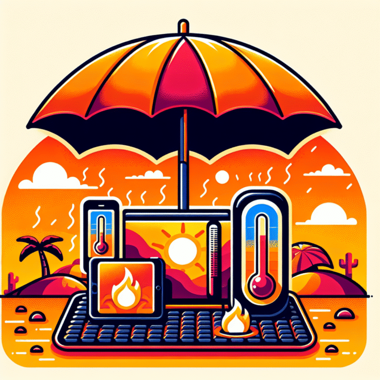 cómo proteger tus dispositivos del calor